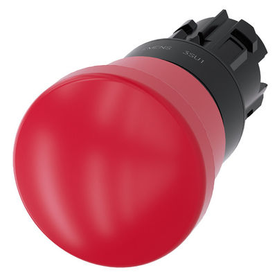 40 mm de plástico SIRIUS ACT Mushroom Push Button No iluminado parada de emergencia acción del gatillo