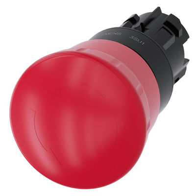 40 mm de plástico SIRIUS ACT Mushroom Push Button No iluminado parada de emergencia acción del gatillo