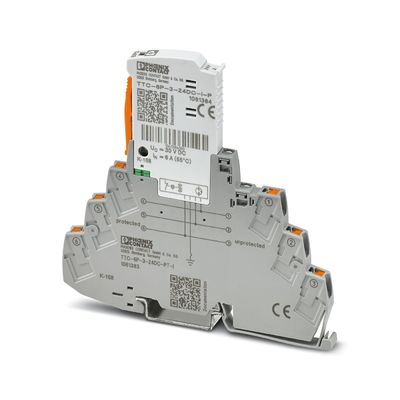 2.5 Corriente nominal de descarga de 24 V de corriente continua TTC-6P-3-24DC-PT-I Protector contra sobretensiones Contacto con Phoenix
