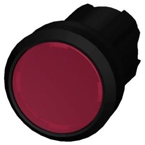 Botón rojo plano encendido 3SU1001-0AB20-0AA0 SIRIUS ACT Botón de presión Material de plástico