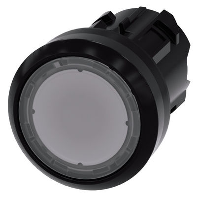 3SU1001-0AB70-0AA0 SIRIUS ACT Botón con luz Botón plano Estilo de plástico transparente