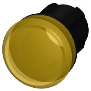Lente lisa 3SU1001-6AA30-0AA0 SIRIUS ACT Luz piloto para industrial en plástico amarillo