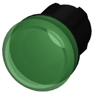 3SU1001-6AA40-0AA0 Lente lisa de plástico verde SIRIUS ACT Luz piloto para automatización