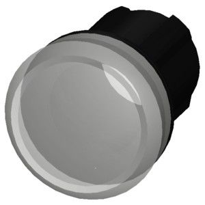 3SU1001-6AA60-0AA0 Lente lisa de plástico blanco SIRIUS ACT Luz piloto para automatización