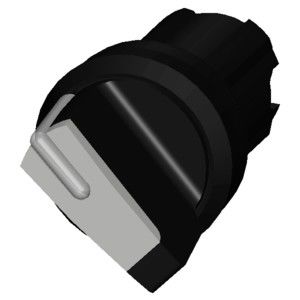 PLC 3SU1002-2BF60-0AA0 Plastico de manija corta 2 posiciones mantenido con el selector blanco SIRIUS ACT