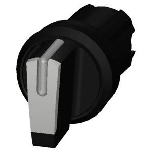 3SU1002-2BL60-0AA0 Interruptor de selección de posición de 3 posiciones de manija corta de plástico para el PLC SIRIUS ACT