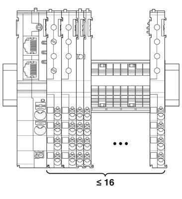 Módulo de alimentación electrónico 1065729 CAPAROC PM PN Ideal para aplicaciones de 12 V CC / 24 V DC