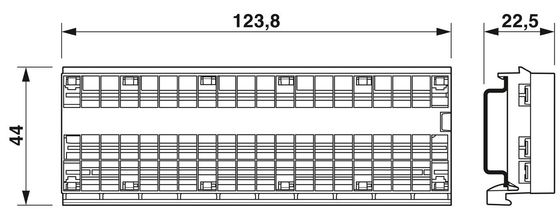 20mm Bus Bar 22 CAPAROC CR 1110989 La solución perfecta para la distribución de energía