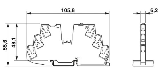 1135752 PTCB E1 24DC/1-8A SI-R Disyuntor electrónico para componentes electrónicos