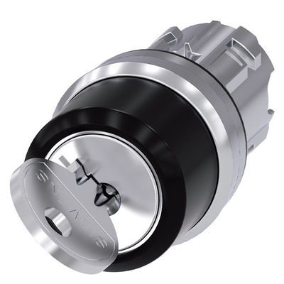 PLC 3SU1050-4BL11-0AA0SIRIUS metal brillante RONIS 2 posiciones mantenido con el interruptor de tecla ACT