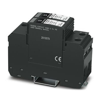 Protector contra sobretensiones de tipo 2 con 3 polos