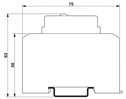 Protector contra sobretensiones de 5 V de corriente continua de 2749398 MT-RS485-TTL con 3 polos