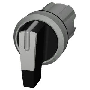 3SU1052-2CM60-0AA0 Metal Brillante mango largo de 3 posiciones Blanco SIRIUS ACT Selector Switch