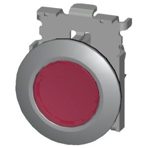 PLC encendido 3SU1061-0JA20-0AA0 Botón rojo SIRIUS ACT con botón plano y bisel
