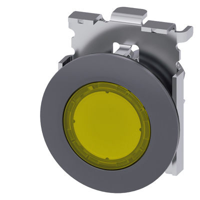 PLC 3SU1061-0JB30-0AA0 Botón plano y bisel para montaje en receso
