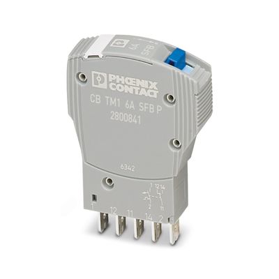 Dispositivos térmicos magnéticos de primera categoría 2800841 CB TM1 6A SFB P