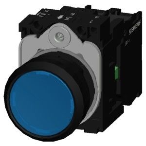 3SU1102-0AB50-1BA0 SIRIUS ACT Unidad completa botón para necesidades industriales