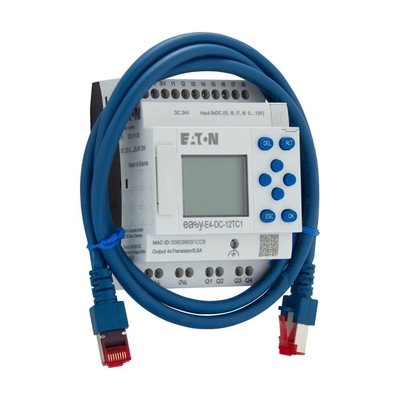 Los equipos de control de miniatura EASY-E4-DC-12TC1 para el kit de arranque EasyE4 y EASY-BOX-E4-DC1