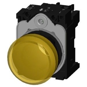 24V AC/DC Lente suave con reflujo SIRIUS ACT Unidad completa Luz piloto Iluminada con plástico