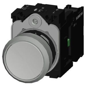 3SU1150-0AB60-1BA0 Botón plano Botón de empuje momentáneo