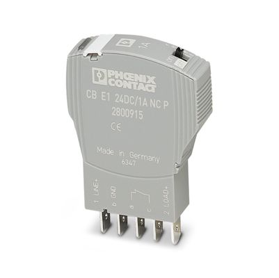 5 Polos Número 2800915 CB E1 24DC/1A NC P Disruptor de circuito de equipos electrónicos Voltado nominal 24 V CC