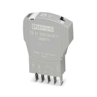 2800919 CB E1 24DC/6A NC P Disyuntor electrónico para aplicaciones industriales