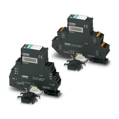Protector contra sobretensiones PT-IQ-4X1-24DC-PT para sistemas PT