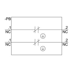 Módulo de contacto 2NC de terminal de tornillo montado en el frente para PLC 3SU1400-1AA10-1EA0 SIRIUS ACT
