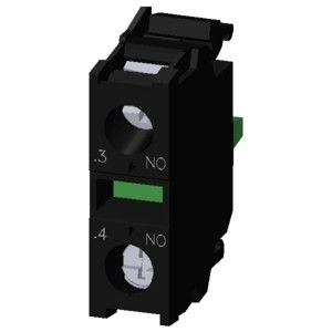 3SU1400-1AA10-1LA0 Módulo de contacto SIRIUS ACT con montaje frontal y terminal de tornillo 1NO