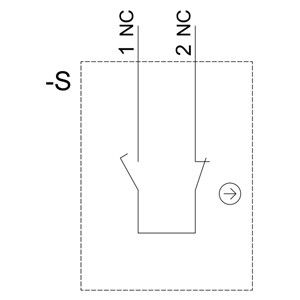 PLC 3SU1400-1AA10-3HA0 Módulo de contacto SIRIUS ACT Terminal de montaje frontal con carga de resorte