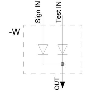 PLC 3SU1400-1CK10-1AA0 Módulo de ensayo LED SIRIUS ACT para el montaje frontal y el terminal de tornillo