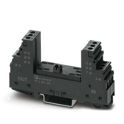 Base de protección contra sobretensiones de tipo 2 con voltaje nominal de 2 polos 2801618 PT 3-1R2-BE
