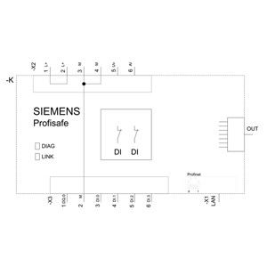 PLC 3SU1400-1LL10-1BA1 Profinet Estándar de seguridad negro Sirius ACT Profinet módulo de interfaz