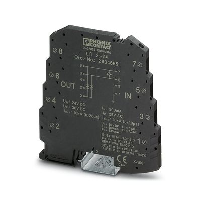 2804665 LIT 2-24 Protector contra sobretensiones 24 V DC de 2 polos para una seguridad y un rendimiento óptimos