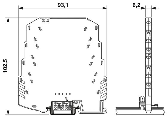 2804665 LIT 2-24 Protector contra sobretensiones 24 V DC de 2 polos para una seguridad y un rendimiento óptimos