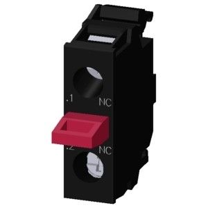 Montado de la base y módulo de contacto del terminal de tornillo 1NC para 3SU1400-2AA10-1CA0 SIRIUS ACT