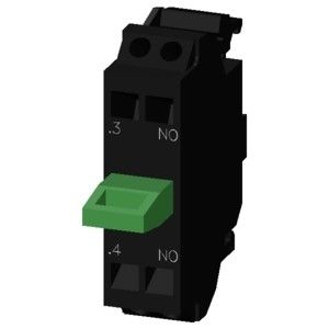 PLC 3SU1400-2AA10-3BA0 Módulo de contacto SIRIUS ACT con terminal de resorte 1NO