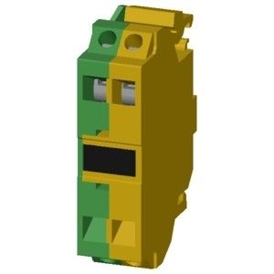PLC 3SU1400-2DA43-3AA0 Módulo de cableado de apoyo SIRIUS ACT Ideal para cableado verde / amarillo