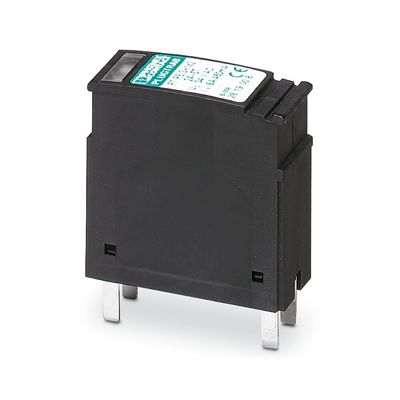 2819008 PT PE/S 1X2-24-ST Enchufe de protección contra sobretensiones con 2 polos y voltaje nominal 24 V CA
