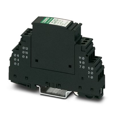 2838228 PT 2X2-24DC-ST Protector contra sobretensiones Enchufe de 2 polos Nombrado para 24 V CA Número de polos