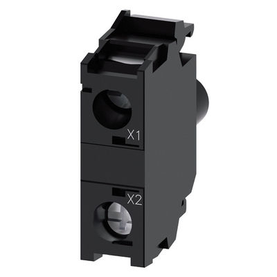 Módulo LED SIRIUS ACT con montaje frontal y terminal de tornillo PLC 3SU1401-1BG60-1AA0