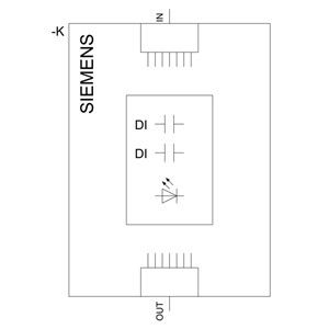PLC 3SU1401-1MC60-1CA1 Módulo terminal SIRIUS ACT PROFINET con LED 2DI en blanco