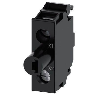 Instalación del módulo LED industrial SIRIUS ACT 3SU1401-2BB20-1AA0 con terminal de tornillo