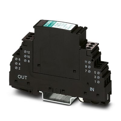 2838775 PT 5-HF-12 DC-ST Protector de sobretensiones de conexión para 24 V de voltaje nominal de corriente continua y 1 polo
