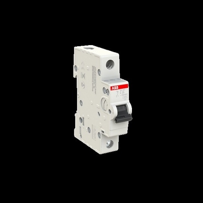 Protección del circuito MCB SH201-C25 Interruptor de circuito en miniatura 1P C 25 A con curva BCD C