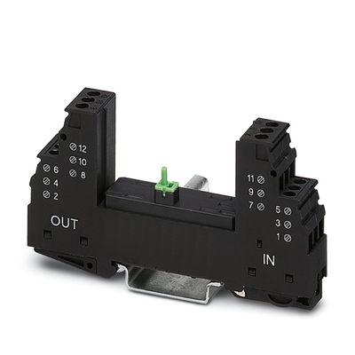 Válvula de tensión nominal 2839208 PT 2X2-BE Tipo 2 Protector contra sobretensiones Número de base del polo 1