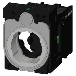 PLC 3SU1501-1AG40-1BA0 SIRIUS ACT Holder y módulo 3 Lugares A 6-24V AC/DC Terminal de tornillo 1NO