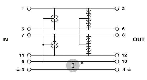 5V de corriente continua PT 4-5DC-ST con diseño de 4 polos