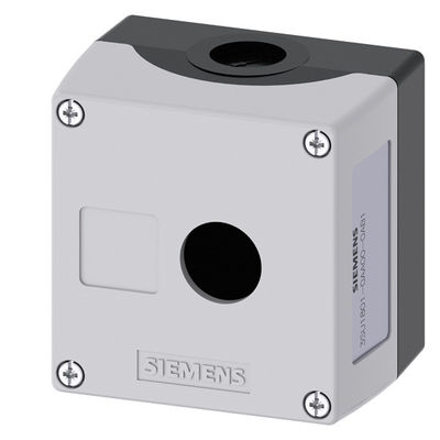 PLC 3SU1801-0AA00-0AB1 Revestimiento de plástico redondo de 22 mm para 1 dispositivo de mando de punto de control