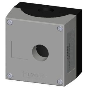 PLC 3SU1801-0AA00-0AB1 Revestimiento de plástico redondo de 22 mm para 1 dispositivo de mando de punto de control